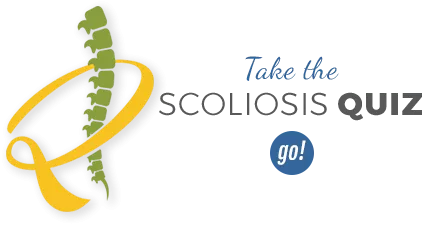 Button to take scoliosis quiz