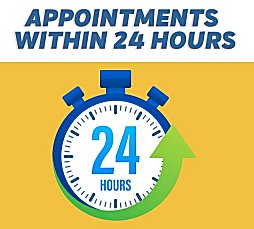 Appointments within 24 hours